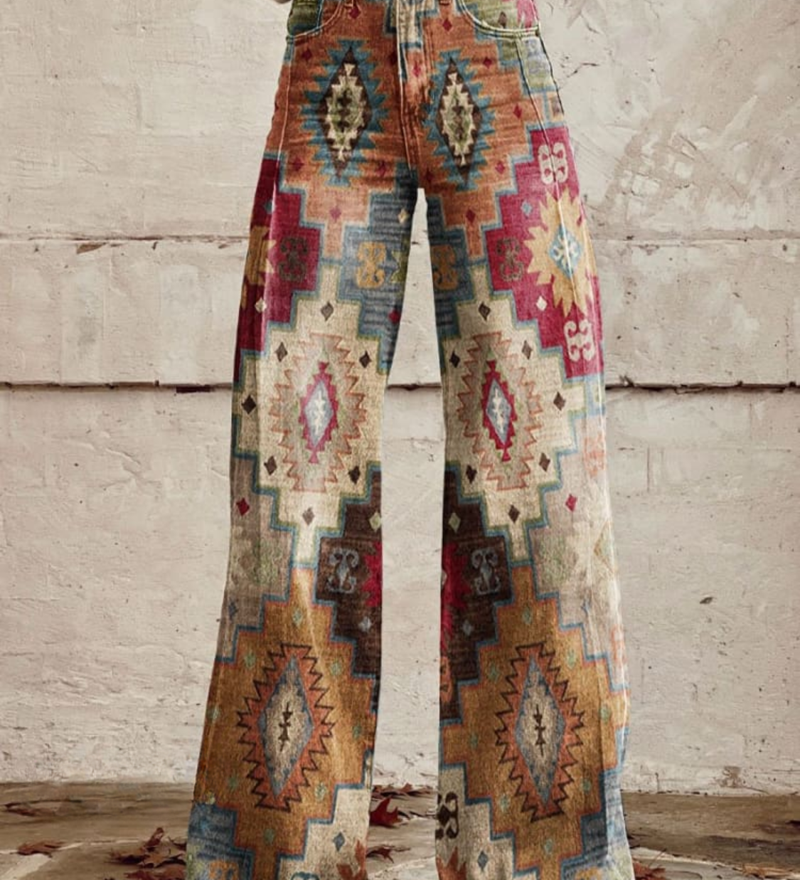 Léa - Pantaloni boho eleganți