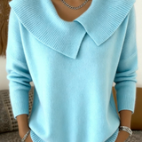 Lucia | Pulover Cald cu Guler Moale