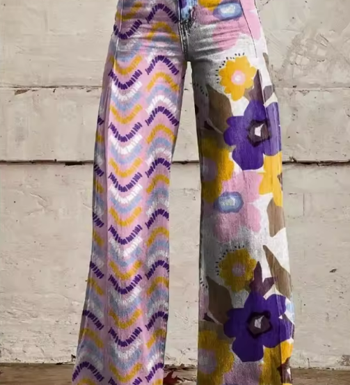 Elaine - Pantaloni boho eleganți