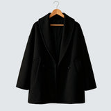 Helena | Palton cu aspect tweed