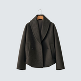 Helena | Palton cu aspect tweed