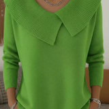 Lucia | Pulover Cald cu Guler Moale