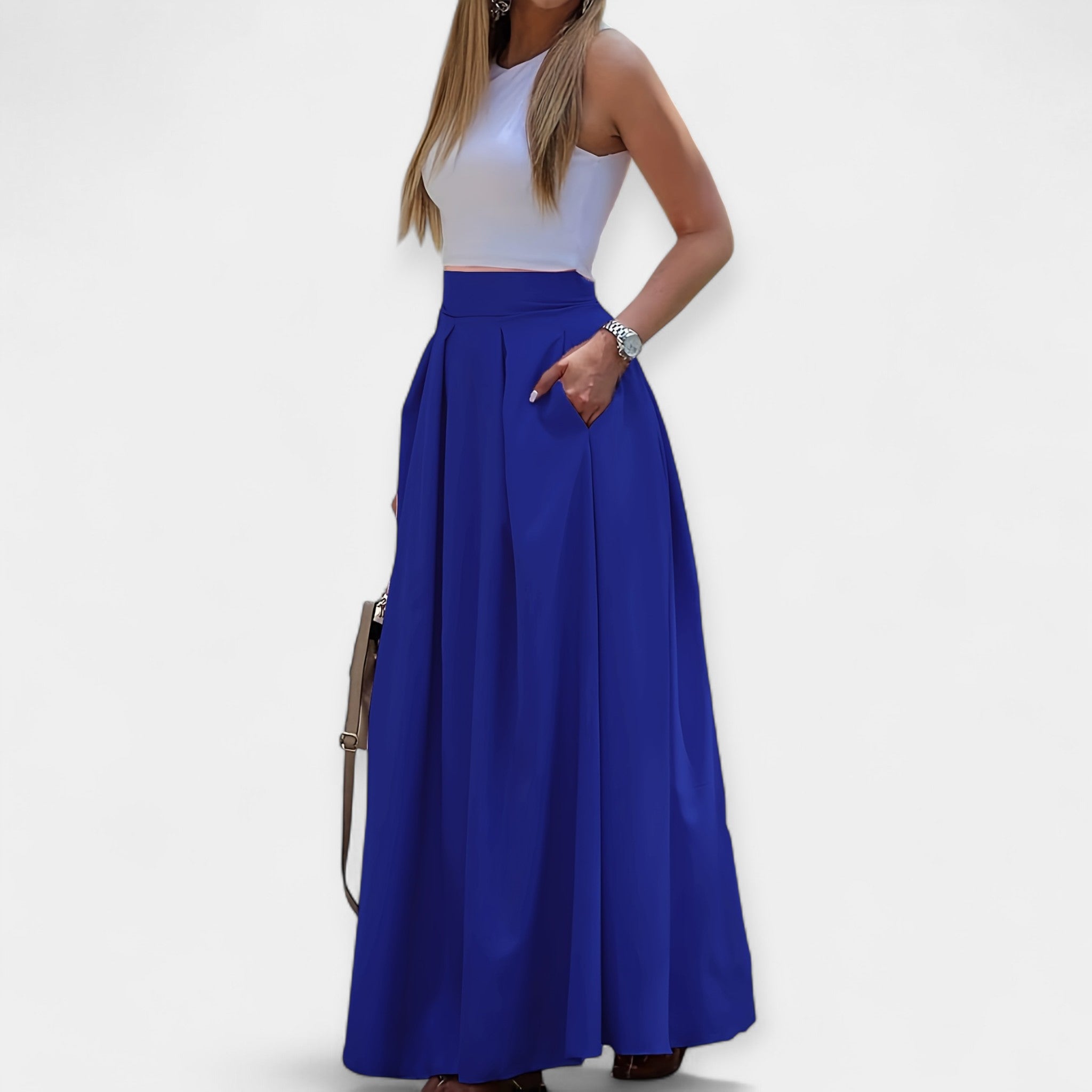 Fustă Midi Elegantă