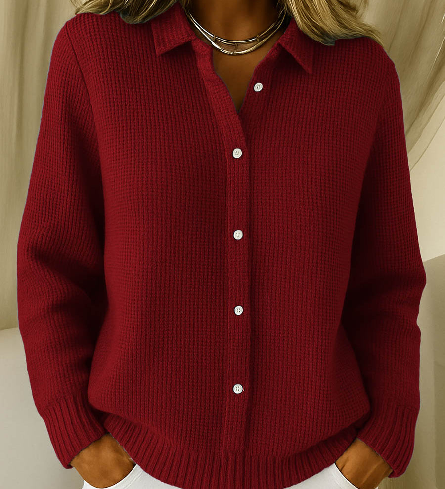Elena | Cardigan Clasic din Tricot Moale