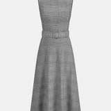 Adriana | Rochie maxi cu guler înalt