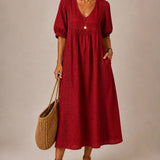 Sefi - Rochie midi confortabil