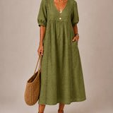 Sefi - Rochie midi confortabil