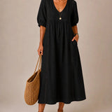 Sefi - Rochie midi confortabil