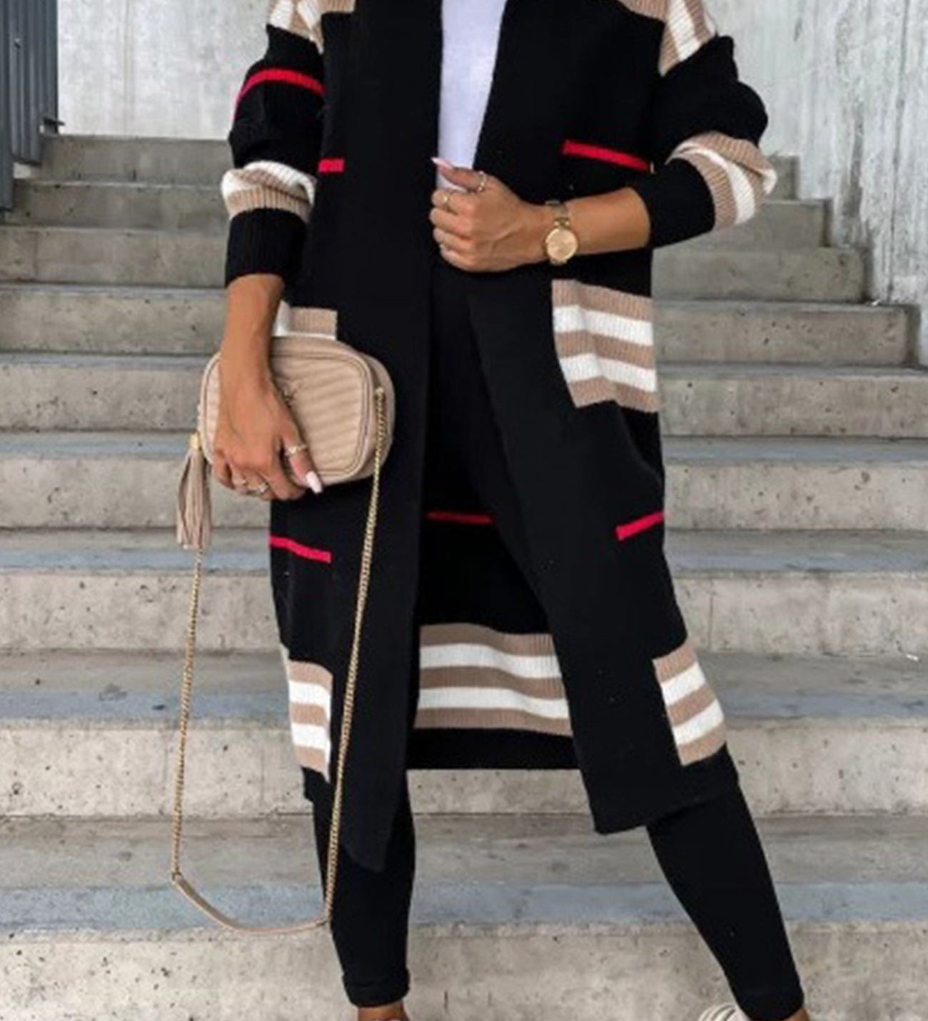 Wilma | Cardigan lung elegant