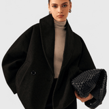 Helena | Palton cu aspect tweed