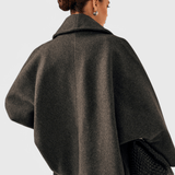 Helena | Palton cu aspect tweed