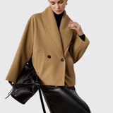 Helena | Palton cu aspect tweed
