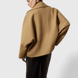Helena | Palton cu aspect tweed