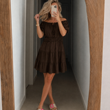 Mila - Rochie cu umerii descoperiți