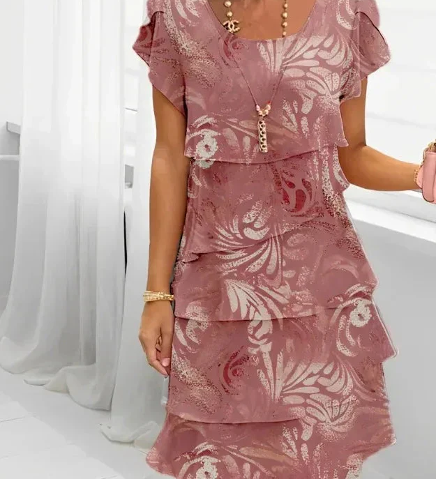 Deborah - Rochie Elegantă cu Volane