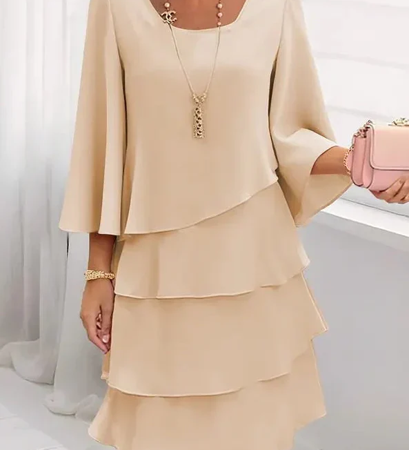 Catherine - Rochie elegantă cu dungi