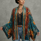 Doina – Jachetă Boho cu Design Artistic