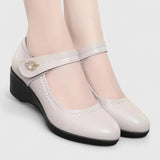Élise | Pantofi Mary Jane cu toc wedge