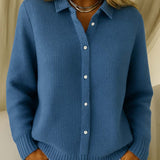 Elena | Cardigan Clasic din Tricot Moale