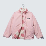 Radana | Geacă de Iarnă Reversibilă cu Inimioare