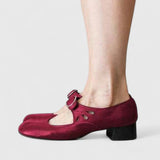 Léa | Mary janes retro cu cataramă rotundă