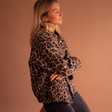 Luana | Jachetă cu Imprimeu Leopard