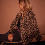 Luana | Jachetă cu Imprimeu Leopard