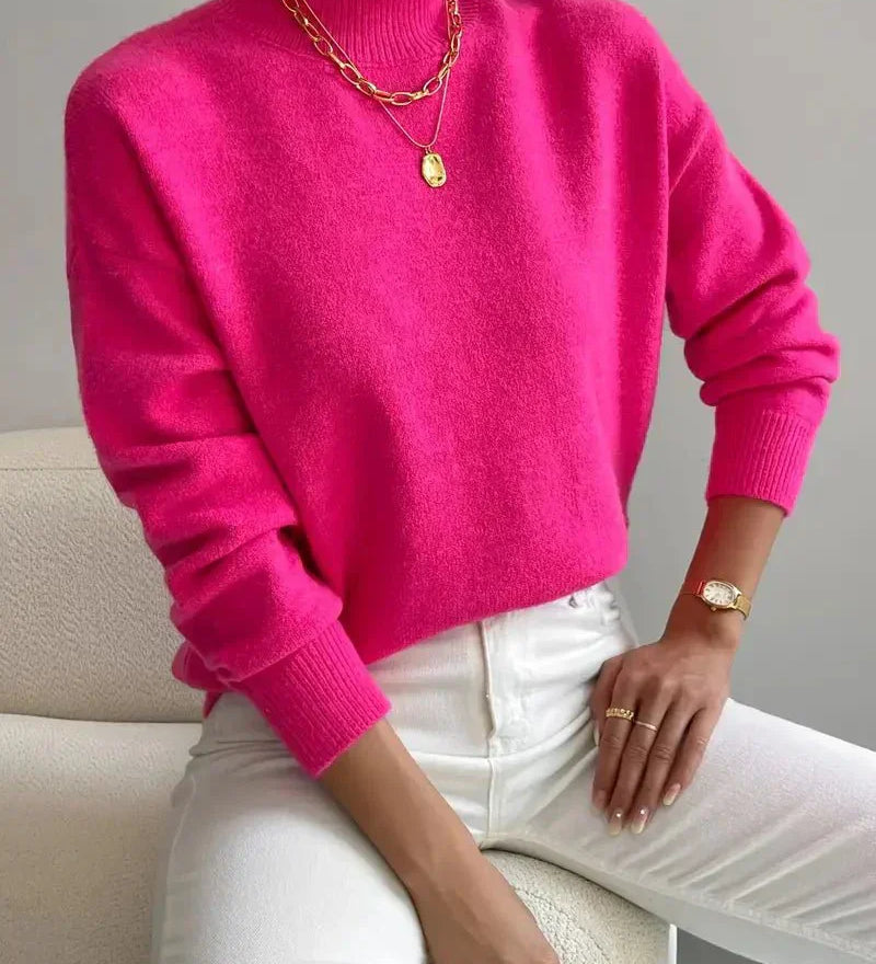 Marilena | Pulover elegant cu guler rulat