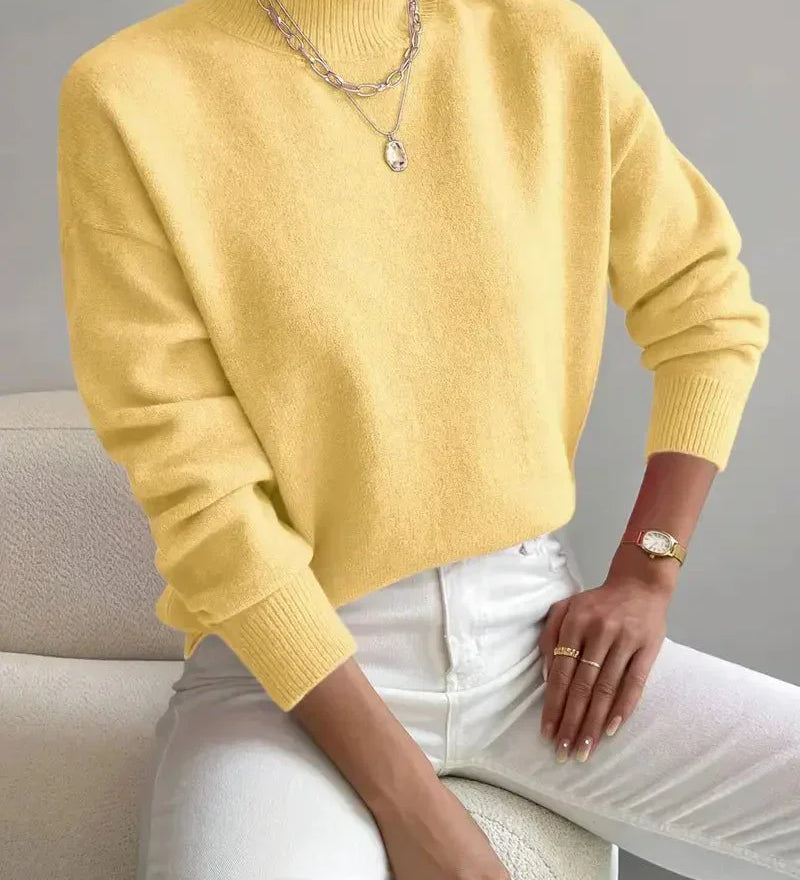 Marilena | Pulover elegant cu guler rulat
