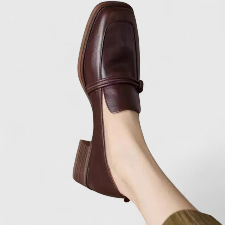 Michèle | Mocasi cu vârf pătrat