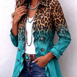 Dominique | Blazer cu volane Ombre Leu