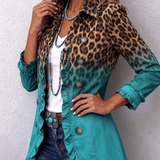 Dominique | Blazer cu volane Ombre Leu